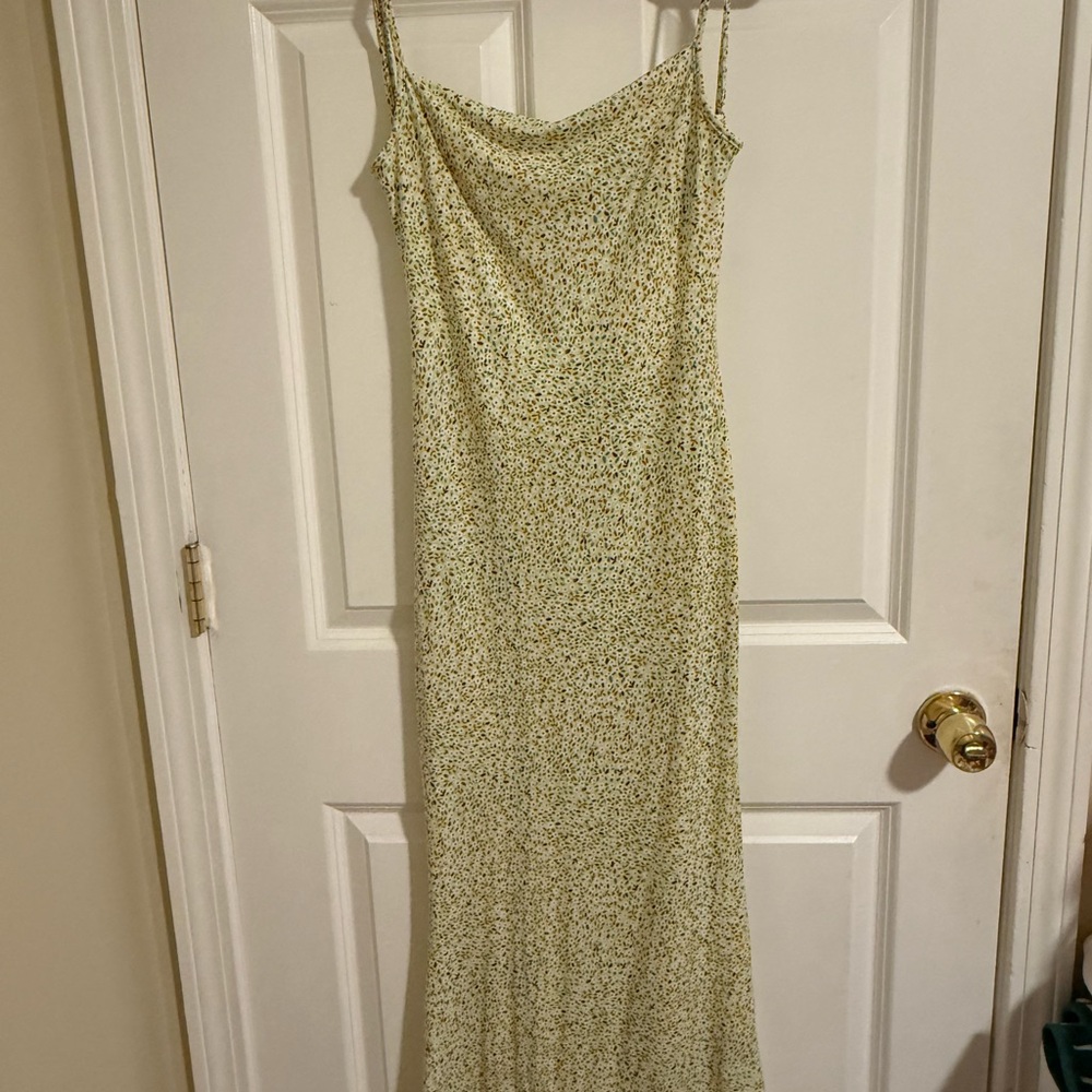 Floral Spaghetti Strap Dress